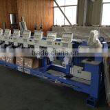 YingYing 908 8heads 9needles 9colors Cap Tubular t Shirt Flat Embroidery Machine thumbnail-3
