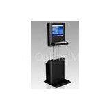 Wifi Internet Airport Queue Card Dispenser Kiosk With Adjustable Touch Screen