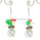Fashion Alloy Christmas Earrings Glass Bead Jewelry thumbnail-1