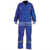 Economy 100%Cotton High Visibility Reflective Coveralls