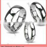 Cheap Price Shining Finished Carbine Finger Ring Jewelry in Stainless Steel Silver Copper thumbnail-1