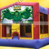 Art Panel Inflatable Bouncers, Jumping Castles,bouncy Castle D135