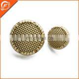 Nickle Free Spraying Gold Color Abs Sunflower Button for Coat