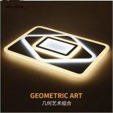 Modern LED Chandelier Lights Lamp 24w-160w Dinning Room/bedroom Acrylic+Metal Dimmable Pandent Hanging Chandelier thumbnail-3