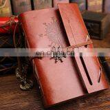 Vintage Leather Writing Notebook Refillable Paper Diary Notebook Classic Daily Use Gifts thumbnail-1