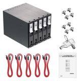 Aluminum 5-bay Slot 3.5in SATA Tray-less Hot Swap Backplane Internal Enclosure for 3.5in SATA HDD Mobile Rack thumbnail-5
