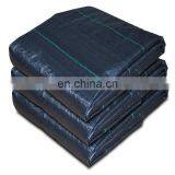 Black pp Woven Weed Control Mat thumbnail-1