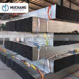 High quality 10x10-100x100mm gi hollow section pipe galvanized rectangular steel pipe