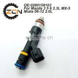 0280158103 FUEL INJECTOR VALVE FOR 06-12 Mazda MX-5 Miata 3L3 5 6 2.0L 2.3L thumbnail-5