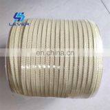 Customized 12 * 4mm Kevlar Braided Cord Rope Used on Glass Tempering Plant Quenching Section thumbnail-3