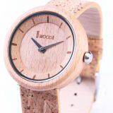 Wholesale Automatic Mechanical Wooden Metal Watch Natural Zebra Wood And Metal Combination thumbnail-2