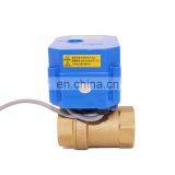 Mini 6NM Low Voltage Electric Valve Actuator CWX-60P Motorized Automatic Valve Water Flow Switch 2-way 3-way thumbnail-2