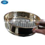 Mini Stainless Steel Circular Mobile Sand Vibrating Screen Sand Test Sieve thumbnail-2