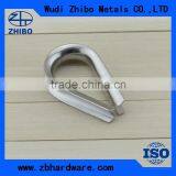 Stainless Steel Wire Rope Thimble US Type Thimble G414 thumbnail-1