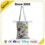 Fashion Women Standard Size Canvas Polyester Sublimation Tote Bag thumbnail-1