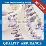 X0701 Bridal Resin Rhinestone Decoration, Bling Bling Rhinestone Trimming, Crystal Rhinestone Decoration thumbnail-1