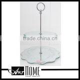 White Two-layer Wedding Cake Stand 1322.001 thumbnail-1