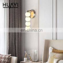 HUAYI Hot Selling Acrylic Simple Style Indoor Loft 10w Modern Decoration LED Wall Lamp thumbnail-2