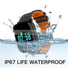 Heart Rate Monitor Blood Pressure Waterproof Smart Bracelet Smartwatch A6 thumbnail-3