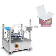Semi Automatic Loading Vertical Cartoning Machine Cartoner Paper Box Folding Machine China Manufacturer thumbnail-1
