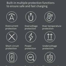 Foldable 15W Fast Charging Charger Stand 3 in 1 Wireless Charger Dock Station for IPhone and IWtach thumbnail-6