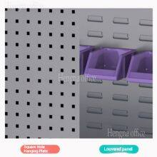 Персонализируемая промышленная рабочая станция: прочная стальная рабочая поверхность с жалюзированной панелью и ЭСД-защитой для профессиональных/технических школ. thumbnail-3