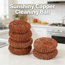 Stainless Steel Mesh Scourer Multi-purpose for Home & Industrial Use Cleaning Ball thumbnail-4