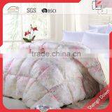 Hot Sale Printed 90% Duck Down Filled Feather Quilt thumbnail-2