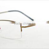 Metal Alloy Half-rim Men Wholesale Stylish Nice Glasses Frame thumbnail-4