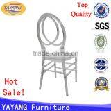 Popular Knocked-down Tiffany Catering Wedding Chiavari Plastic Clear Resin Phoenix Chair thumbnail-2