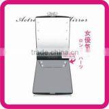 Square Cosmetic Make Up Mirror, Compact Mirror With LED Light