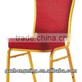 Modern Fabric Stacking Banquet Hotel Chair Hotel Chairs Furniture/Steel Frame Cheap Banquet Chair D-001