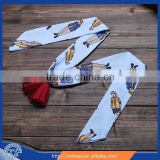 Wholesale 2016 Latest Cooling Scarf Chiffon Neck Scarf with tassels