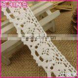 Welcome Cutomized Lace,China Factory 1.14"Fashion Cheap Cotton Crochet Laces Trim thumbnail-1