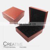 Custom Simple Design Perfume Box Leather
