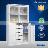 China office furniture supply sliding door cabinet with drawer/filing cabinet/display cabinet