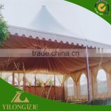 Long lifespan polyester PVC coated fabric for tent