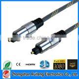 NEW 2015 Factory 12 Core Optical Fiber Cable With Rca Connector Plug thumbnail-1