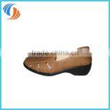 Women Tan Casual Shoes PU Leather Shoes thumbnail-1