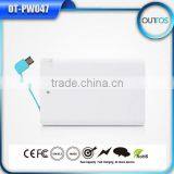 Ultra Slim 2500mAh Credit Card Power Bank Battery Charger for Iphone 6 Galaxy S6 thumbnail-5