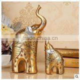 2016 Custom Made Souvenir Wholesales Decorative Resin Elephant Statues thumbnail-3