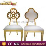 European classical banquet chair with stainless steel legs WC-004