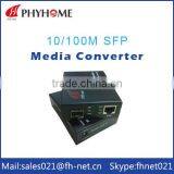 10/100M SFP Ethernet Fiber Optic Media Converter