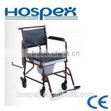 Drop-down Steel Commode Chair