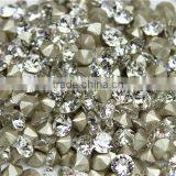 White Clear 1440pieces/bag Sharp Bottom Non Hotfix Glue on Rhinestones Shining Nail Art Crystal thumbnail-3