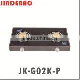 JK-G02K-P Glass Top Erou Gas Stove Gas Cooker