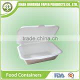 Disposable Bio-degradable 450ML Box With Sugarcane Pulp.