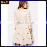 Special Ocassion Dress Beige Dress Anniversery Dress Party Dress thumbnail-2