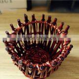 2016 New Wicker Vintage Vase Willow Vase Flower Vase Home Decoration Flower Vase thumbnail-4