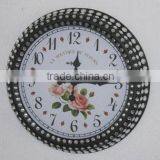 100732EA-Acrylic Diamond Metal Wall Clock